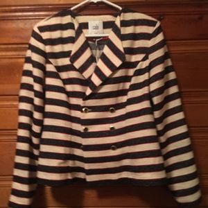Cabi striped cruise jacket